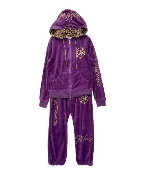 GOLD 24 karats Diggers（-）gold 24 karats diggers (-) セットアップジャージ パープル サイズ:Sの古着・服飾アイテム