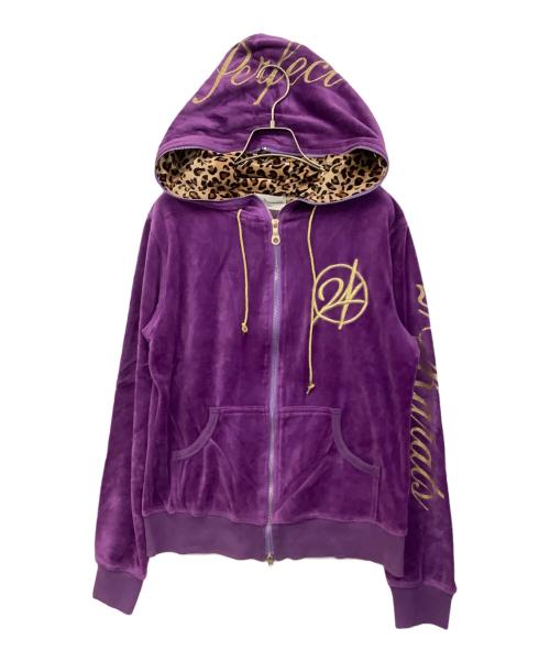 GOLD 24 karats Diggers（-）gold 24 karats diggers (-) セットアップジャージ パープル サイズ:Sの古着・服飾アイテム