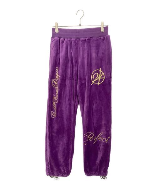 GOLD 24 karats Diggers（-）gold 24 karats diggers (-) セットアップジャージ パープル サイズ:Sの古着・服飾アイテム