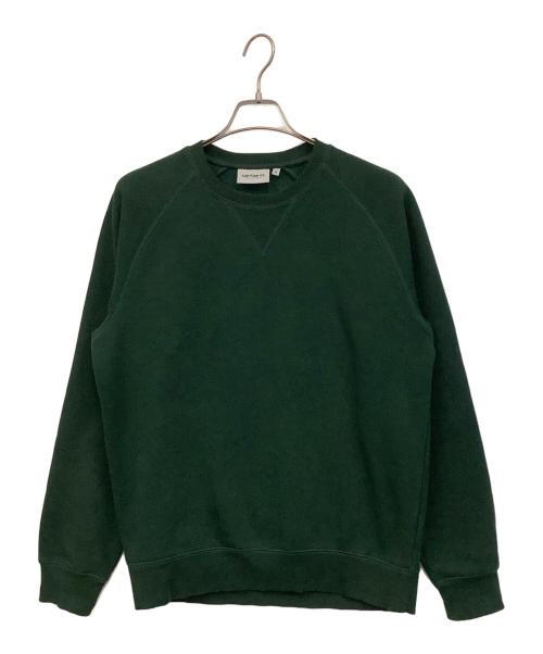 CarHartt（カーハート）CarHartt (カーハート) スウェット グリーン サイズ:Mの古着・服飾アイテム