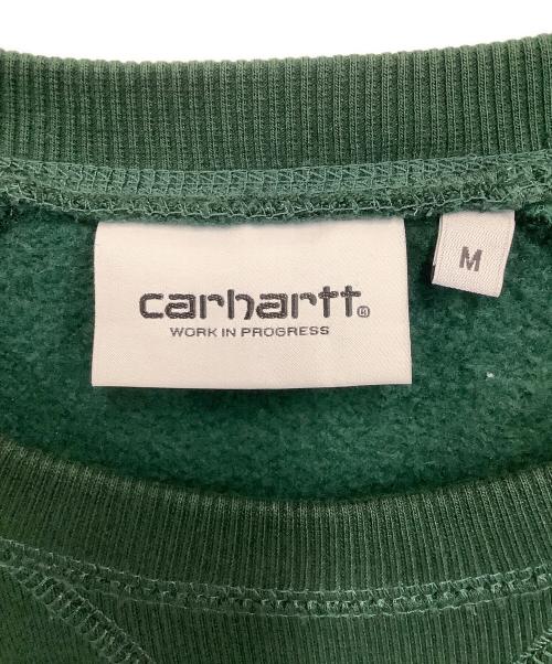 CarHartt（カーハート）CarHartt (カーハート) スウェット グリーン サイズ:Mの古着・服飾アイテム