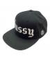 stussy（ステューシー）の古着「Crew 8Balll Snapback」｜ブラック