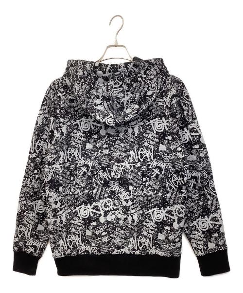stussy（ステューシー）stussy (ステューシー) ジップパーカー ブラック サイズ:Sの古着・服飾アイテム
