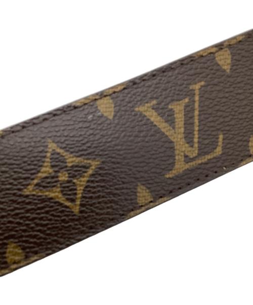 LOUIS VUITTON（ルイ ヴィトン）LOUIS VUITTON (ルイ ヴィトン) サンチュール・LV イニシャル ブラウン サイズ:90/36の古着・服飾アイテム