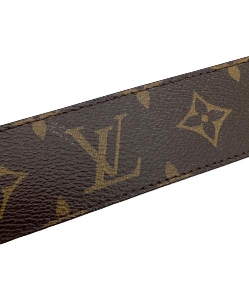 LOUIS VUITTON（ルイ ヴィトン）LOUIS VUITTON (ルイ ヴィトン) サンチュール・LV イニシャル ブラウン サイズ:90/36の古着・服飾アイテム