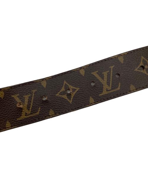 LOUIS VUITTON（ルイ ヴィトン）LOUIS VUITTON (ルイ ヴィトン) サンチュール・LV イニシャル ブラウン サイズ:90/36の古着・服飾アイテム