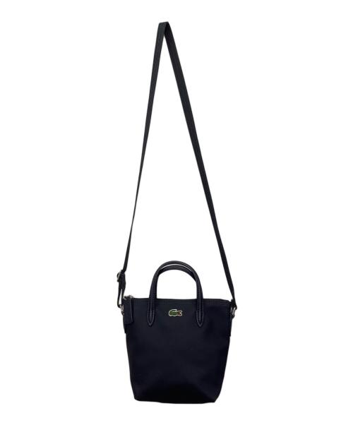LACOSTE（ラコステ）LACOSTE (ラコステ) 2WAYショルダーバッグ ネイビーの古着・服飾アイテム