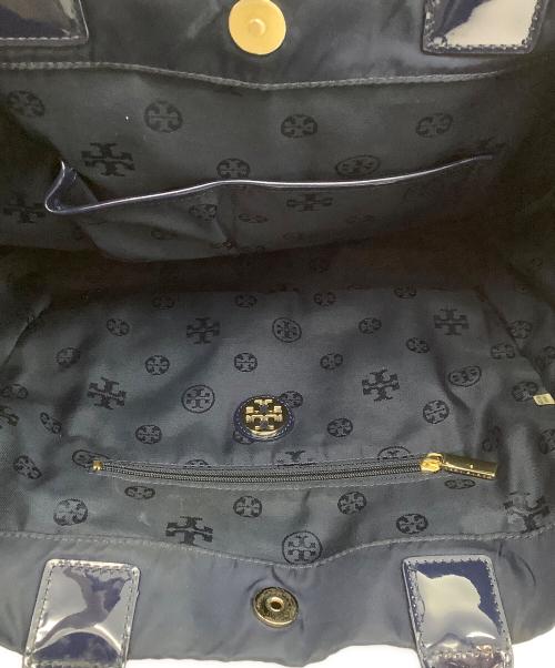 TORY BURCH（トリーバーチ）TORY BURCH (トリーバーチ) ハンドバッグ ネイビーの古着・服飾アイテム