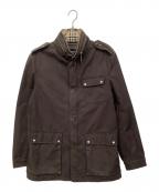 BURBERRYバーバリー）の古着「ジップアップジャケット」｜ブラウン