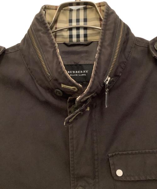 BURBERRY（バーバリー）BURBERRY (バーバリー) ジップアップジャケット ブラウン サイズ:Lの古着・服飾アイテム