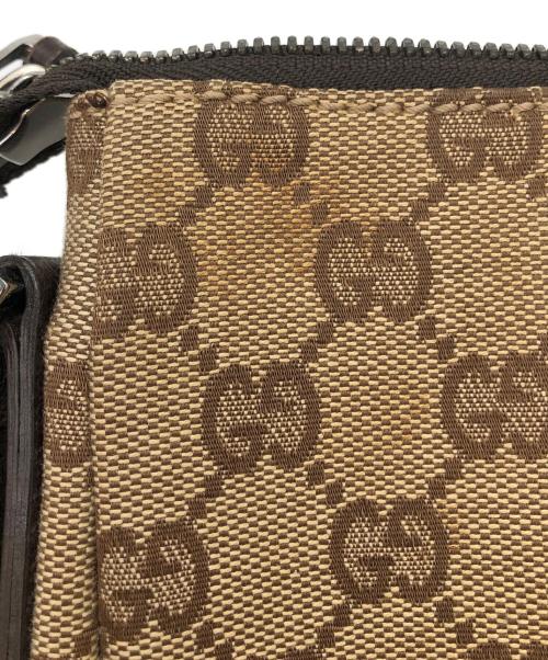 GUCCI（グッチ）GUCCI (グッチ) GGキャンバスショルダーバッグの古着・服飾アイテム