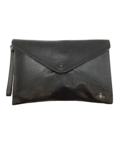 Vivienne Westwood（ヴィヴィアンウエストウッド）Vivienne Westwood (ヴィヴィアンウエストウッド) セカンドバッグ ブラックの古着・服飾アイテム