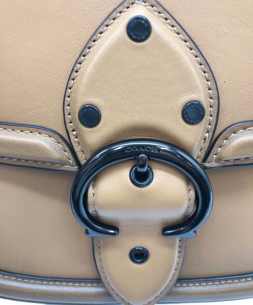 COACH（コーチ）COACH (コーチ) ビートサドルバッグ ライトブラウンの古着・服飾アイテム