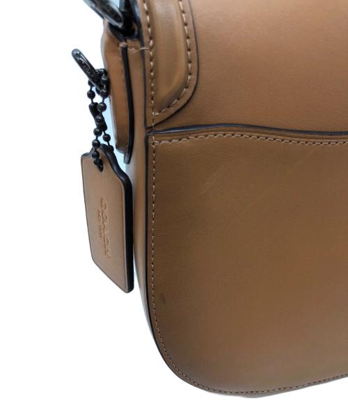 COACH（コーチ）COACH (コーチ) ビートサドルバッグ ライトブラウンの古着・服飾アイテム