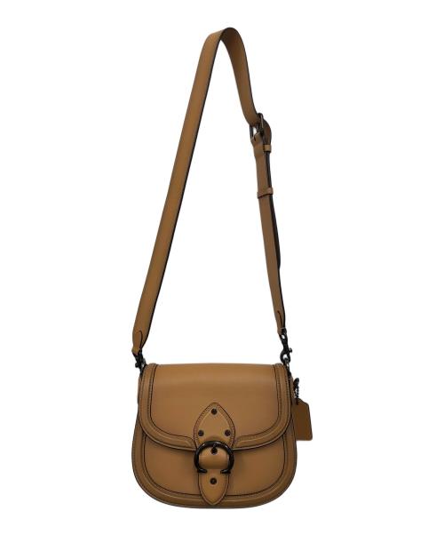 COACH（コーチ）COACH (コーチ) ビートサドルバッグ ライトブラウンの古着・服飾アイテム