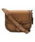 COACH（コーチ）の古着「ビートサドルバッグ」｜ライトブラウン