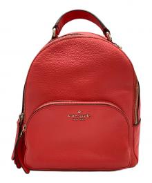 Kate Spade（ケイトスペード）の古着「ジャクソンミディアムリュックサック」｜サーモンピンク