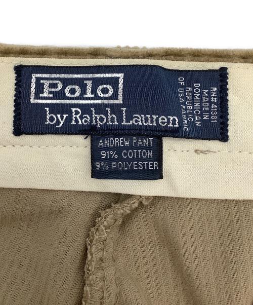 POLO RALPH LAUREN（ポロ・ラルフローレン）POLO RALPH LAUREN (ポロ・ラルフローレン) コーデュロイパンツ ブラウン サイズ:34の古着・服飾アイテム