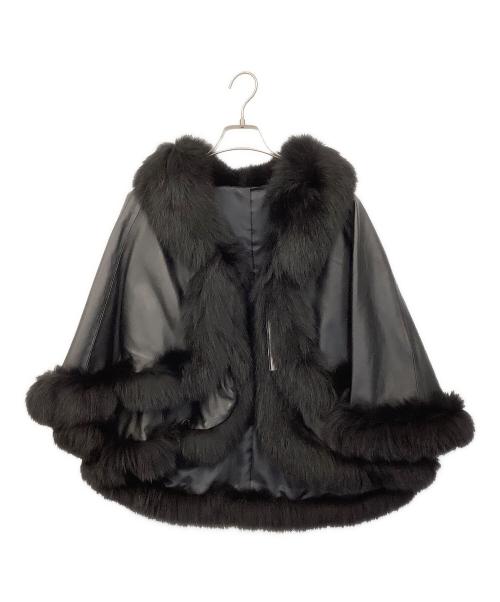 i’hiver（イヴェール）i’hiver (イヴェール) 毛皮 ブラック サイズ:M~L 未使用品の古着・服飾アイテム