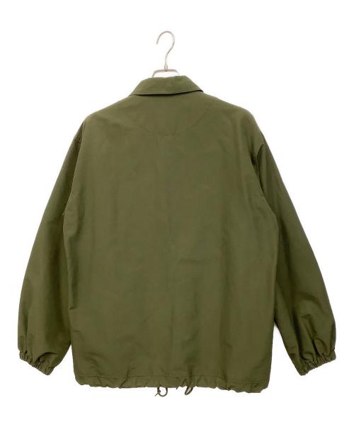 UNION LAUNCH（ユニオンランチ）UNION LAUNCH (ユニオンランチ) Ron Herman Coach Cotton Nylon Coach Jacket オリーブ サイズ:Lの古着・服飾アイテム
