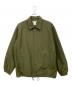 UNION LAUNCH（ユニオンランチ）の古着「Cotton Nylon Coach Jacket」｜オリーブ