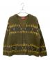 SUPREME（シュプリーム）の古着「ABSTRACT STRIPE CARDIGAN」｜オリーブ