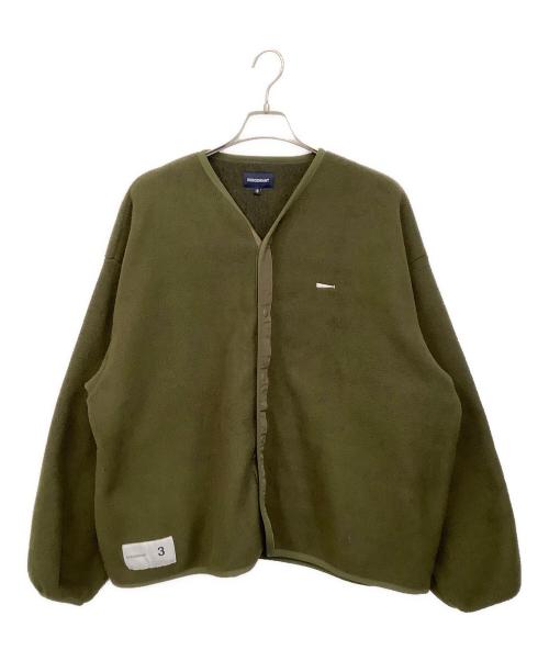 DESCENDANT（ディセンダント）DESCENDANT (ディセンダント) フリースジャケット オリーブ サイズ:3の古着・服飾アイテム