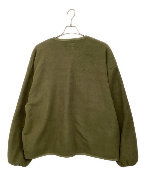 DESCENDANT（ディセンダント）DESCENDANT (ディセンダント) フリースジャケット オリーブ サイズ:3の古着・服飾アイテム