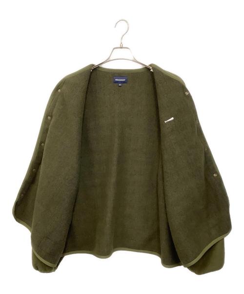 DESCENDANT（ディセンダント）DESCENDANT (ディセンダント) フリースジャケット オリーブ サイズ:3の古着・服飾アイテム