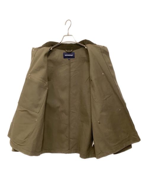 DESCENDANT（ディセンダント）DESCENDANT (ディセンダント) MFG CHORE JACKET オリーブ サイズ:3の古着・服飾アイテム