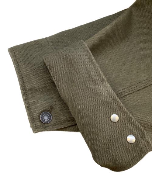 DESCENDANT（ディセンダント）DESCENDANT (ディセンダント) MFG CHORE JACKET オリーブ サイズ:3の古着・服飾アイテム