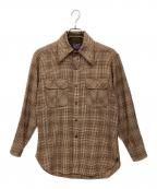 PENDLETONペンドルトン）の古着「ウールチェックシャツ」｜ブラウン