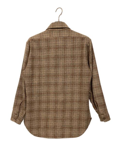 PENDLETON（ペンドルトン）PENDLETON (ペンドルトン) ウールチェックシャツ ブラウン サイズ:Mの古着・服飾アイテム