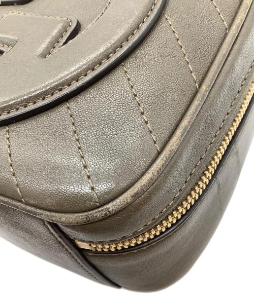 GUCCI（グッチ）GUCCI (グッチ) グッチ ブロンディスモールトップハンドルバッグ ブラウンの古着・服飾アイテム
