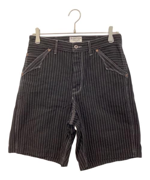 SCOHTT（ショット）SCOHTT (ショット) オールドヒッコリー デニムショーツ ブラック サイズ:30の古着・服飾アイテム