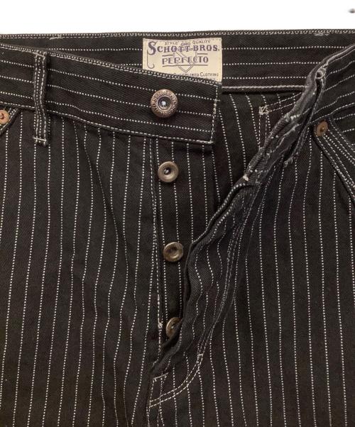 SCOHTT（ショット）SCOHTT (ショット) オールドヒッコリー デニムショーツ ブラック サイズ:30の古着・服飾アイテム