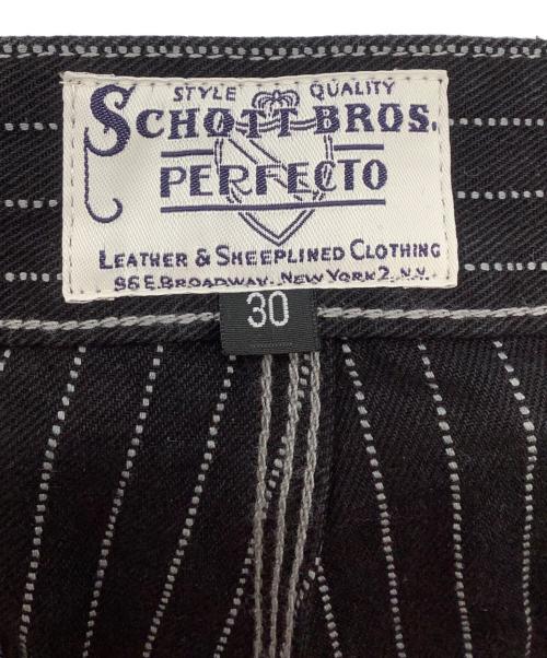 SCOHTT（ショット）SCOHTT (ショット) オールドヒッコリー デニムショーツ ブラック サイズ:30の古着・服飾アイテム