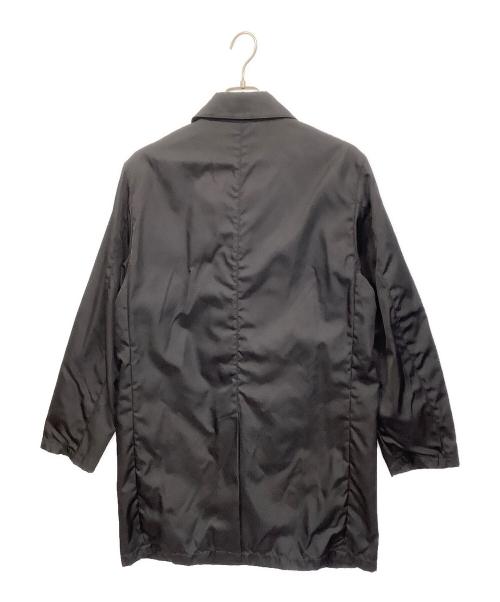 PRADA（プラダ）PRADA (プラダ) ステンカラーコート ブラック サイズ:46の古着・服飾アイテム