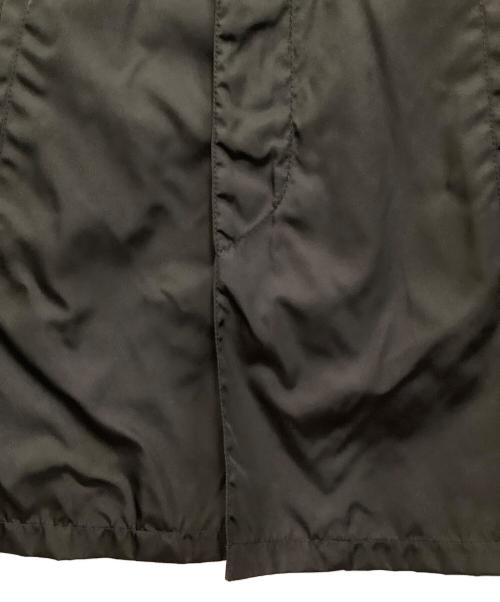 PRADA（プラダ）PRADA (プラダ) ステンカラーコート ブラック サイズ:46の古着・服飾アイテム