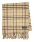 BURBERRY LONDON（バーバリーロンドン）の古着「マフラー」｜ブラウン×ベージュ