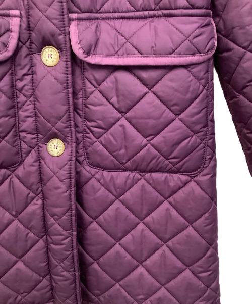 MACKINTOSH PHILOSOPHY（マッキントッシュ フィロソフィー）MACKINTOSH PHILOSOPHY (マッキントッシュ フィロソフィー) キルティングコート パープル サイズ:34の古着・服飾アイテム