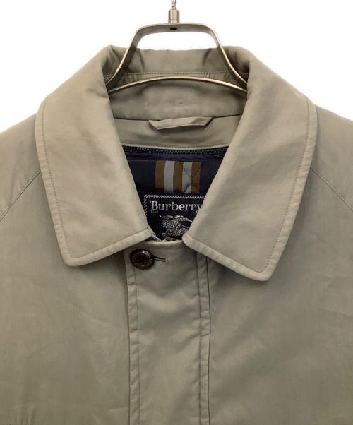 Burberry's（バーバリーズ）Burberry's (バーバリーズ) ライナー付ステンカラーコート オリーブ サイズ:MAの古着・服飾アイテム
