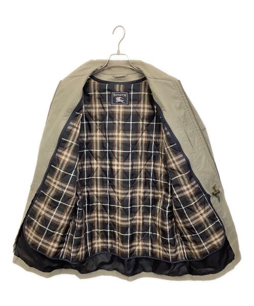 Burberry's（バーバリーズ）Burberry's (バーバリーズ) ライナー付ステンカラーコート オリーブ サイズ:MAの古着・服飾アイテム