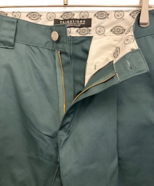 Dickies（ディッキーズ）Dickies (ディッキーズ) TAIGALIONA (タイガリオナ) TAIGALIONA × Dickies JODHPURS PANTS グリーン サイズ:34の古着・服飾アイテム