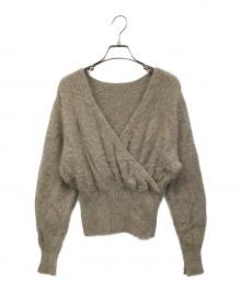 Aimeine（エメイン）の古着「厚手ニット」｜ベージュ