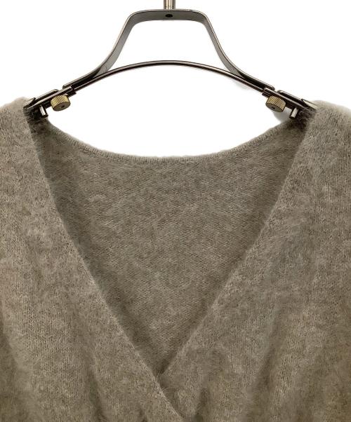 Aimeine（エメイン） AIMEINE (エメイン) 厚手ニット ベージュ サイズ:Fの古着・服飾アイテム