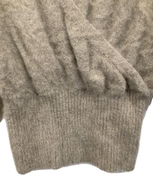 Aimeine（エメイン） AIMEINE (エメイン) 厚手ニット ベージュ サイズ:Fの古着・服飾アイテム