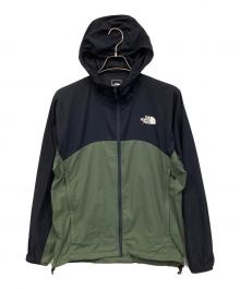 THE NORTH FACE（ザ ノース フェイス）の古着「スワローテイルフーディ」｜ネイビー×グリーン