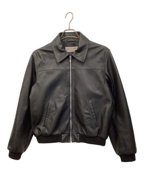 BEAMS quattrocchi（ビームスクアトロッキ）BEAMS quattrocchi (ビームスクアトロッキ) レザージャケット ブラック サイズ:46の古着・服飾アイテム