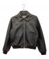 BEAMS quattrocchi（ビームスクアトロッキ）の古着「レザージャケット」｜ブラック